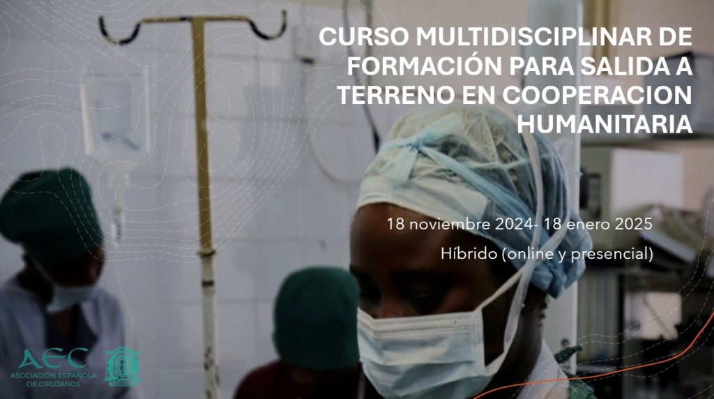 Curso multidisciplinar de formación para salida a terreno en cooperación humanitaria